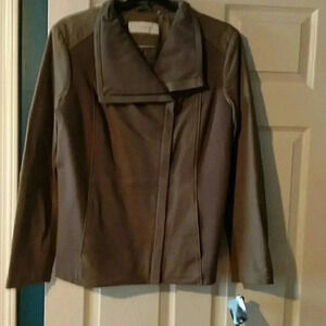 Brand new Tahari leather jacket